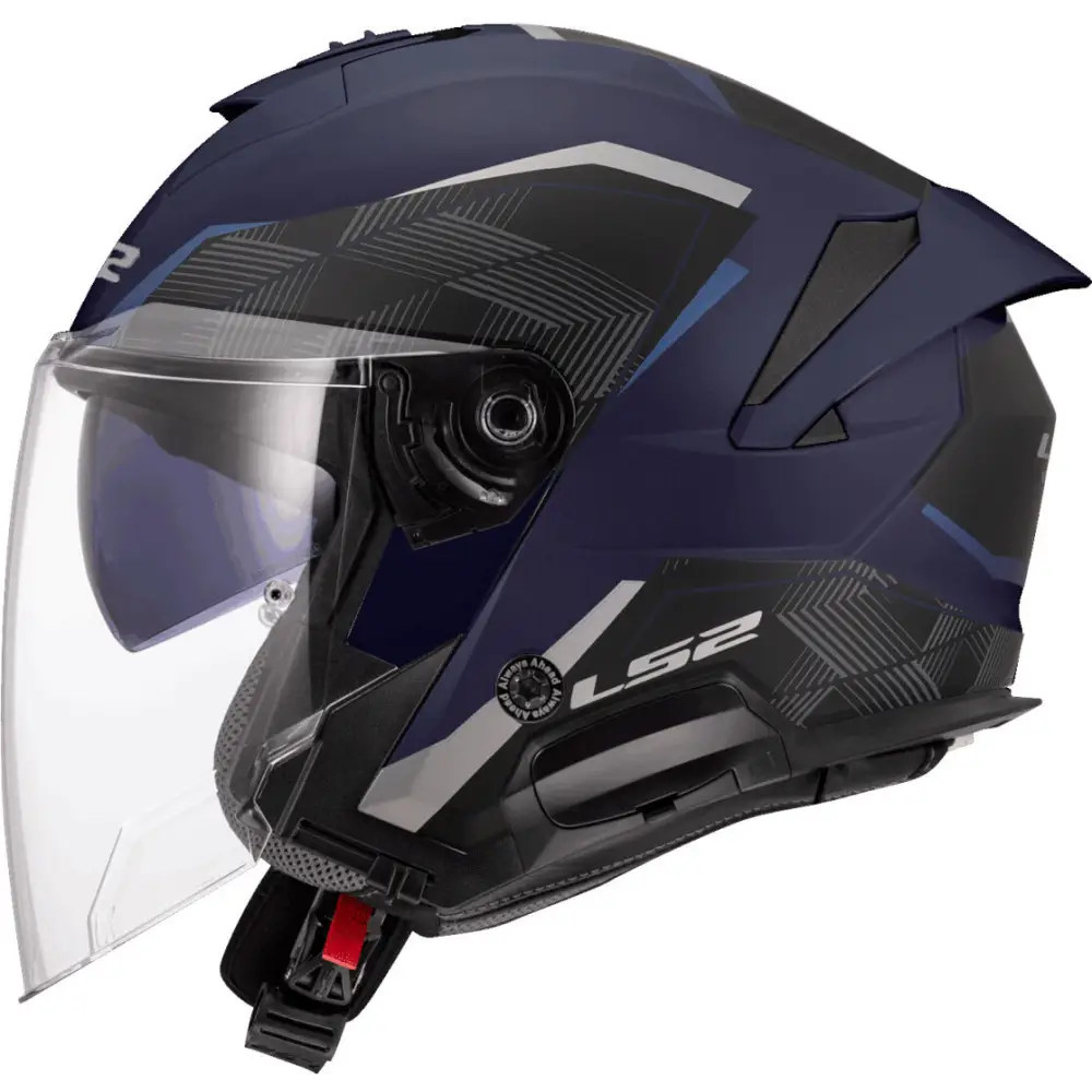Casco Abierto LS2 OF618 Verso II Air Blue Matt