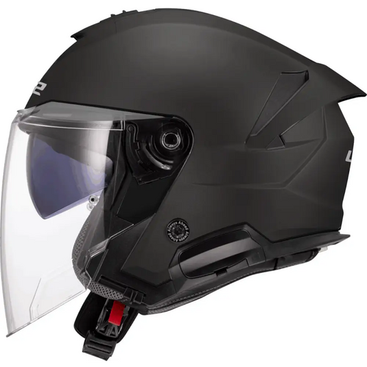 Casco Abierto LS2 OF618 Verso II Solid Black Matt