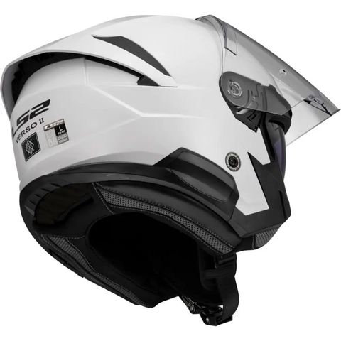 Casco Abierto LS2 OF618 Verso II Solid White
