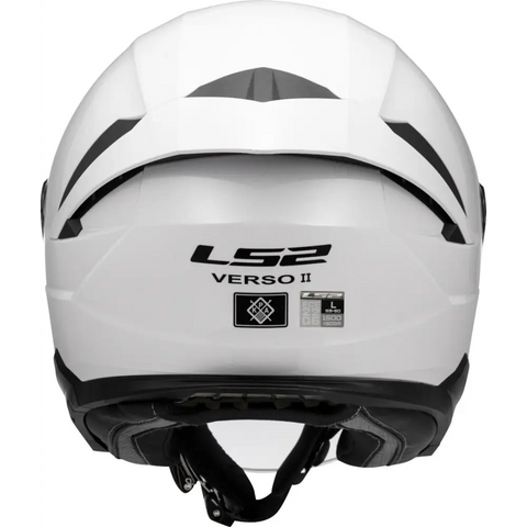 Casco Abierto LS2 OF618 Verso II Solid White