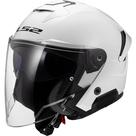 Casco Abierto LS2 OF618 Verso II Solid White