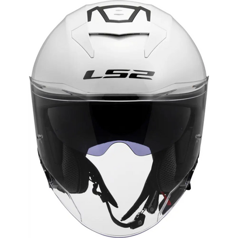 Casco Abierto LS2 OF618 Verso II Solid White