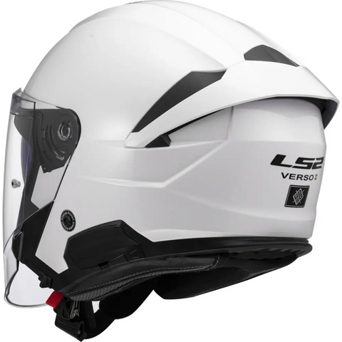 Casco Abierto LS2 OF618 Verso II Solid White