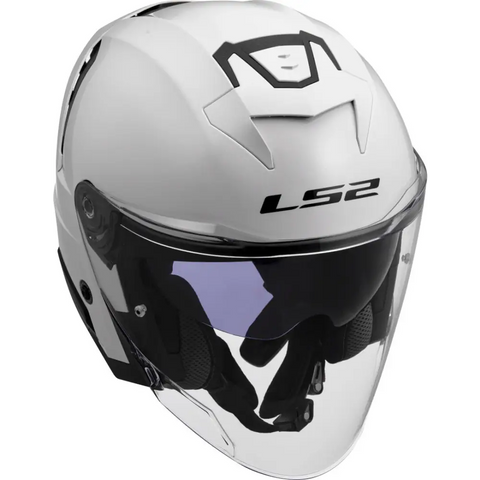 Casco Abierto LS2 OF618 Verso II Solid White
