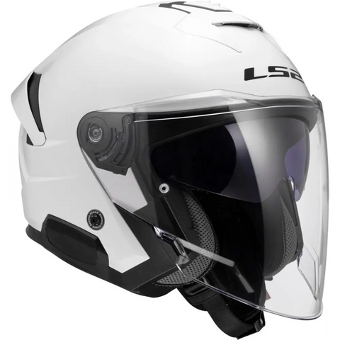 Casco Abierto LS2 OF618 Verso II Solid White