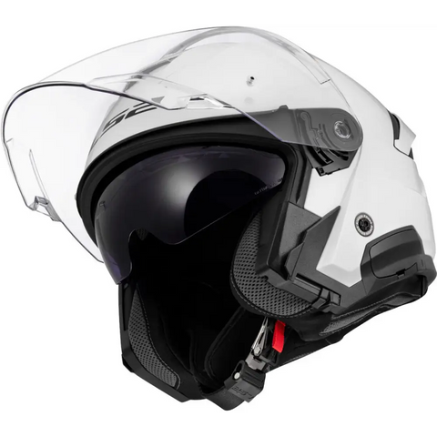 Casco Abierto LS2 OF618 Verso II Solid White