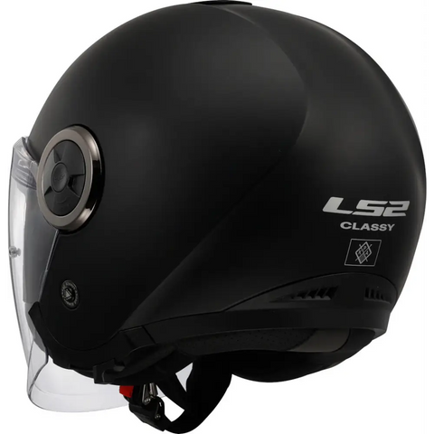 Casco Abierto LS2 OF620 Classy Solid Black Matt