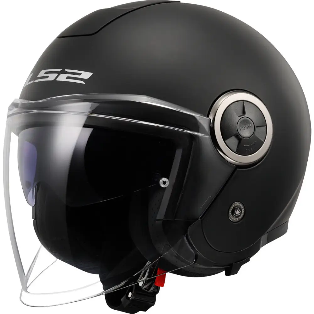 Casco Abierto LS2 OF620 Classy Solid Black Matt