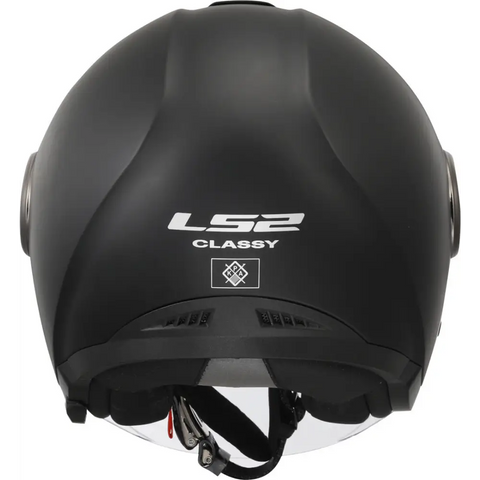 Casco Abierto LS2 OF620 Classy Solid Black Matt