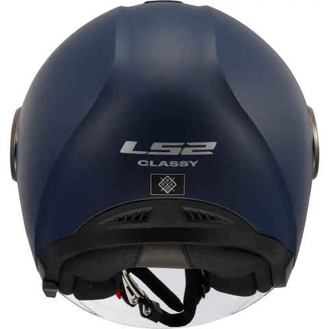 Casco Abierto LS2 OF620 Classy Solid Blue Matt