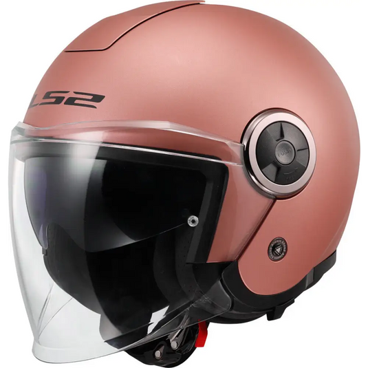 Casco Abierto LS2 OF620 Classy Solid Gold Pink