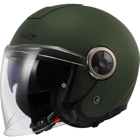 Casco Abierto LS2 OF620 Classy Solid Military Green