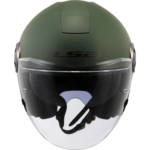 Casco Abierto LS2 OF620 Classy Solid Military Green