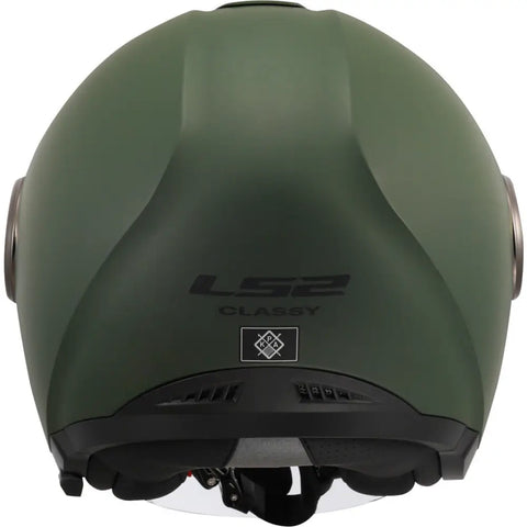 Casco Abierto LS2 OF620 Classy Solid Military Green