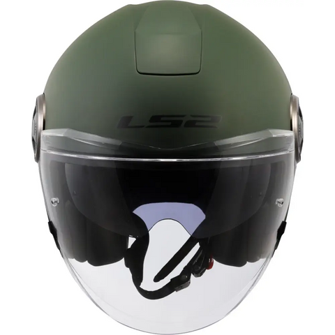 Casco Abierto LS2 OF620 Classy Solid Military Green