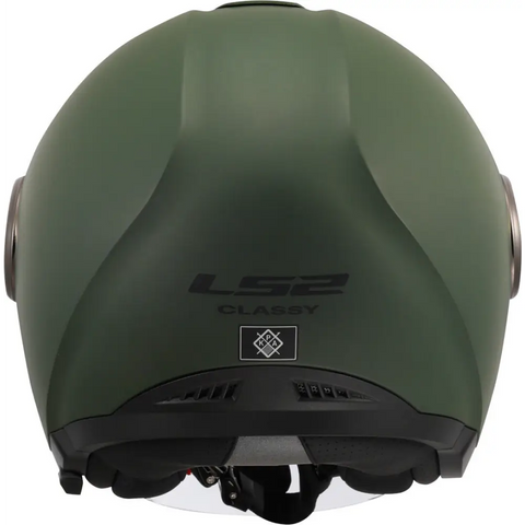 Casco Abierto LS2 OF620 Classy Solid Military Green