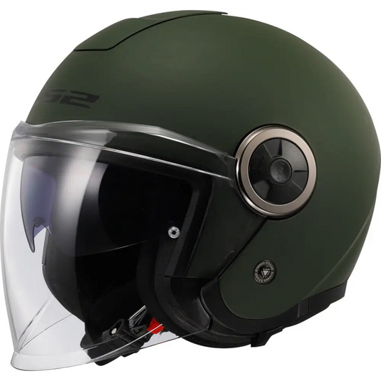Casco Abierto LS2 OF620 Classy Solid Military Green