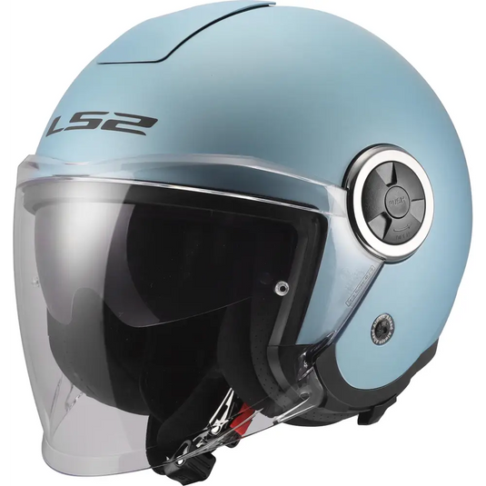 Casco Abierto LS2 OF620 Classy Solid Pearl Blue