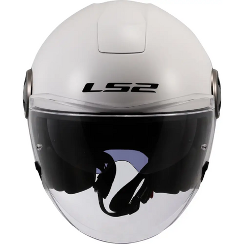 Casco Abierto LS2 OF620 Classy Solid White