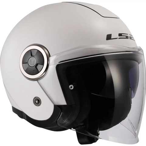 Casco Abierto LS2 OF620 Classy Solid White