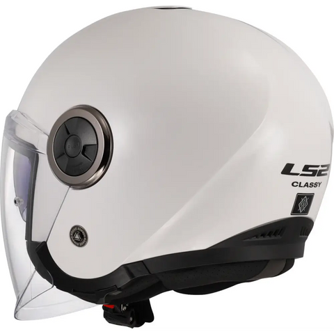 Casco Abierto LS2 OF620 Classy Solid White