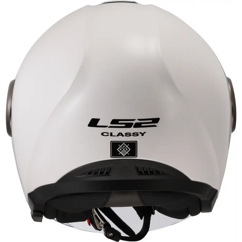 Casco Abierto LS2 OF620 Classy Solid White