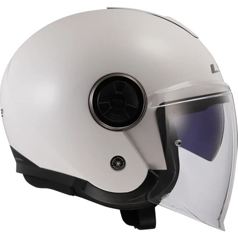 Casco Abierto LS2 OF620 Classy Solid White