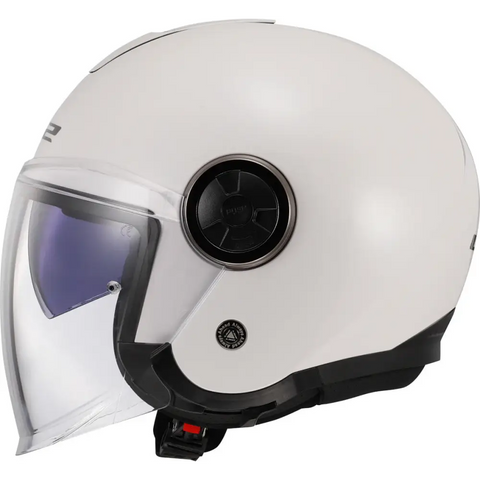 Casco Abierto LS2 OF620 Classy Solid White
