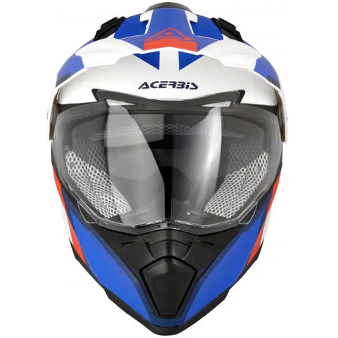 Casco Acerbis Flip FS-606 White/Blue/Red