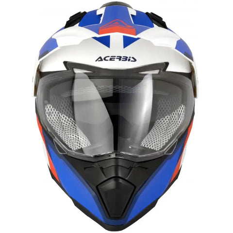 Casco Acerbis Flip FS-606 White/Blue/Red