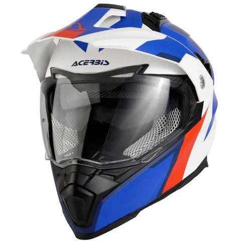 Casco Acerbis Flip FS-606 White/Blue/Red