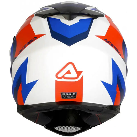 Casco Acerbis Flip FS-606 White/Blue/Red