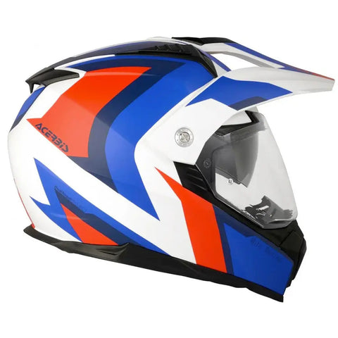 Casco Acerbis Flip FS-606 White/Blue/Red