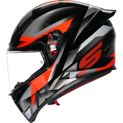 Casco AGV K1 S Fastlap Black/Gray/Red