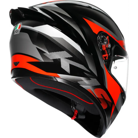 Casco AGV K1 S Fastlap Black/Gray/Red