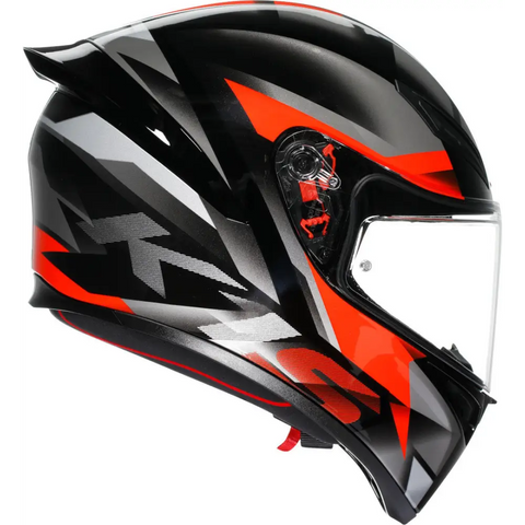 Casco AGV K1 S Fastlap Black/Gray/Red