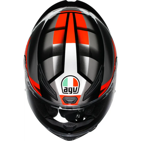 Casco AGV K1 S Fastlap Black/Gray/Red