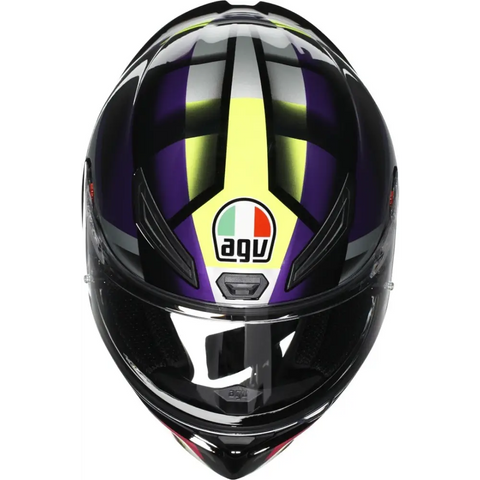 Casco AGV K1 S Fastlap Black/Purple/Pink