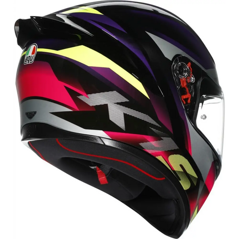 Casco AGV K1 S Fastlap Black/Purple/Pink