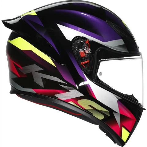 Casco AGV K1 S Fastlap Black/Purple/Pink