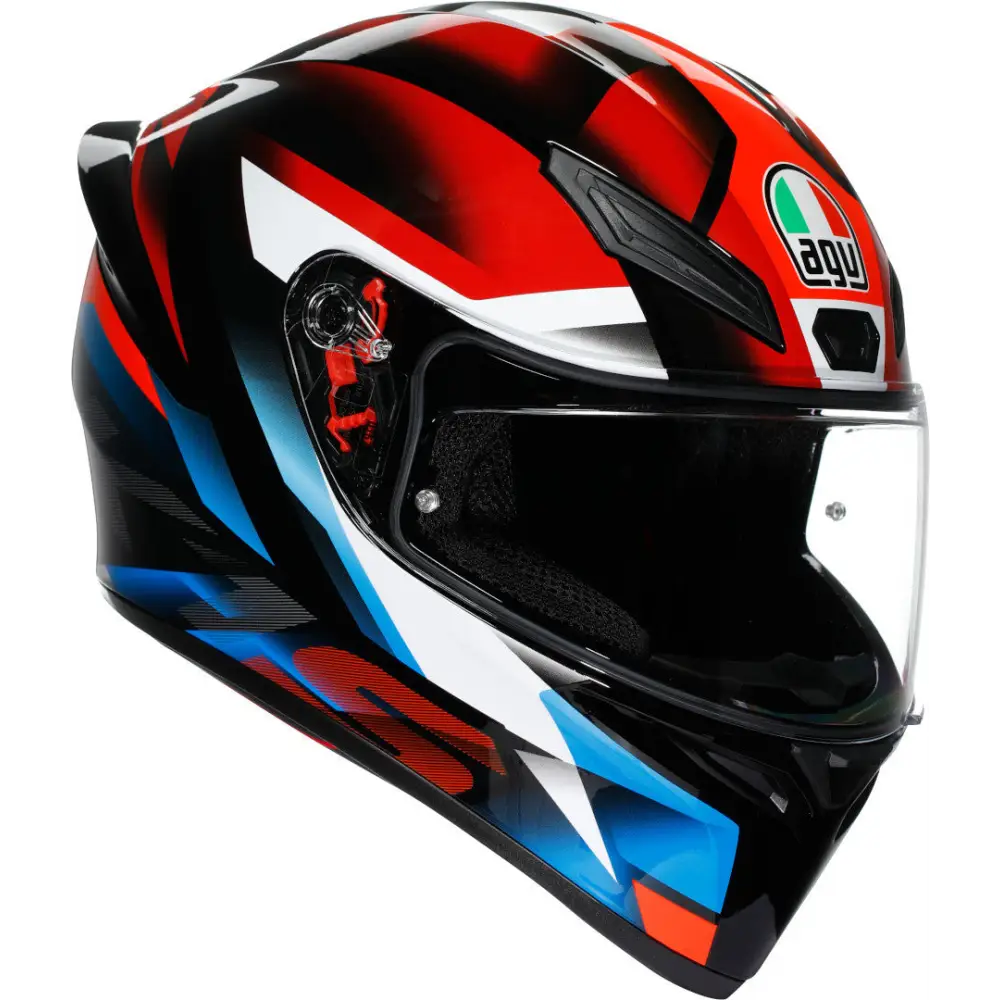 Casco AGV K1 S Fastlap Black/Red/Blue