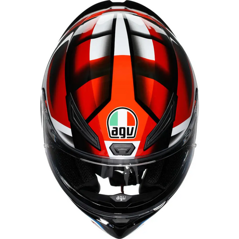 Casco AGV K1 S Fastlap Black/Red/Blue