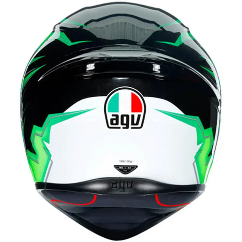 Casco AGV K1 S Kripton Black/Green ECE 22-06