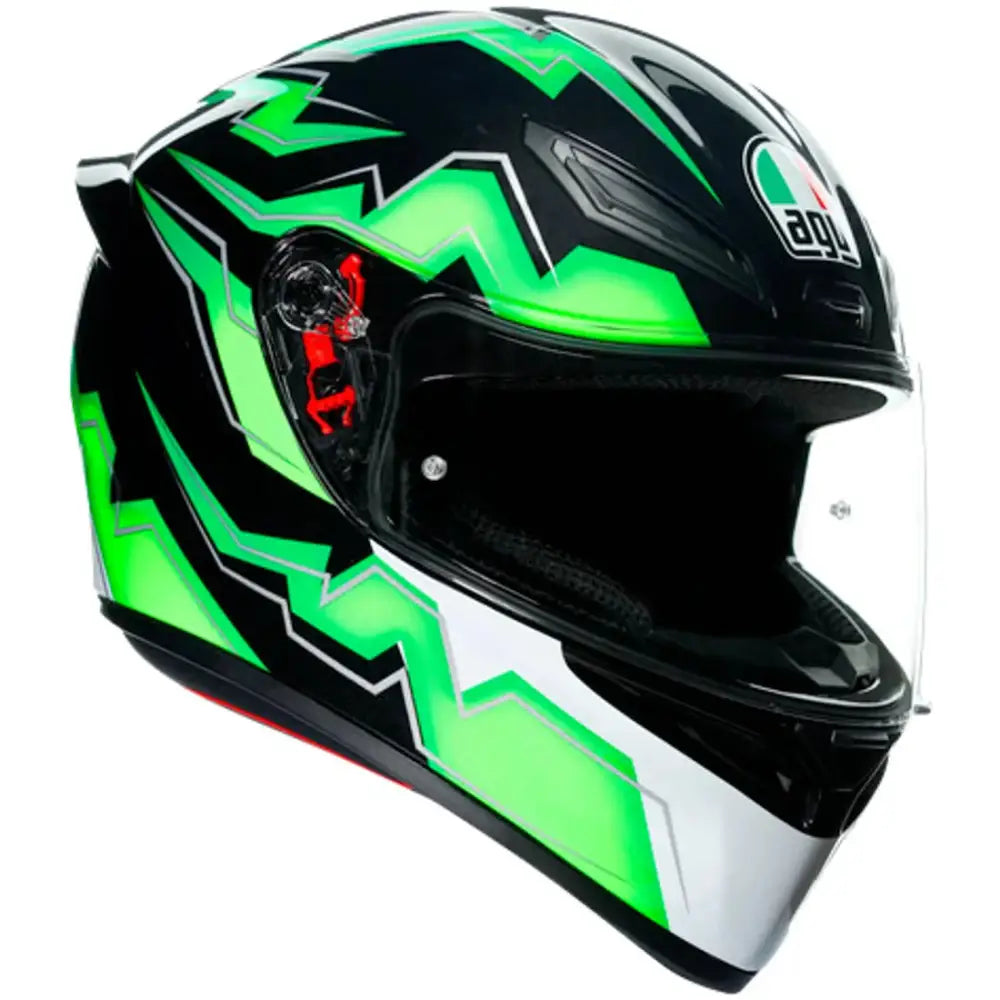 Casco AGV K1 S Kripton Black/Green ECE 22-06