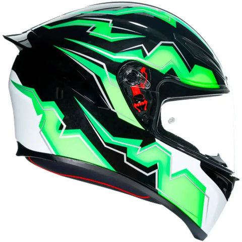 Casco AGV K1 S Kripton Black/Green ECE 22-06