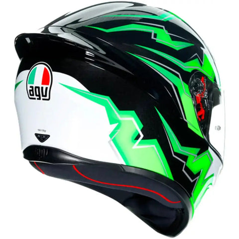 Casco AGV K1 S Kripton Black/Green ECE 22-06