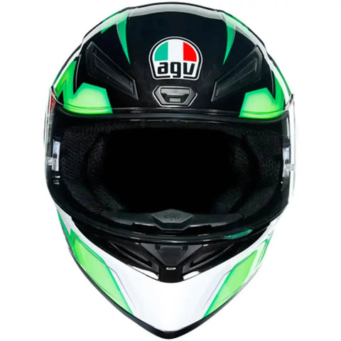 Casco AGV K1 S Kripton Black/Green ECE 22-06