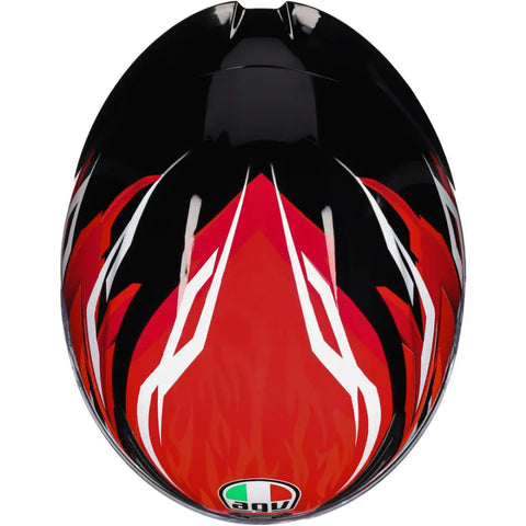 Casco AGV K1 S Lion Black/Red/White