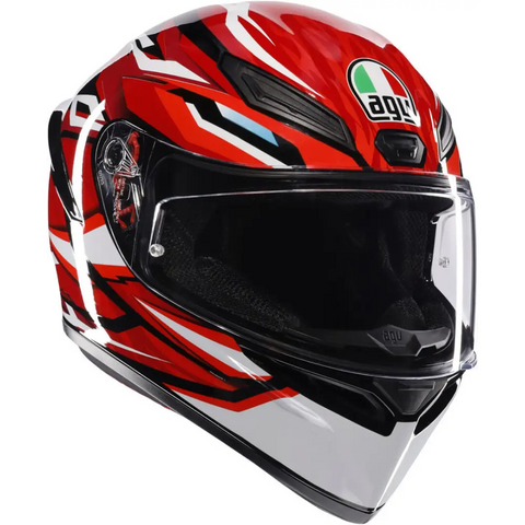 Casco AGV K1 S Lion Black/Red/White
