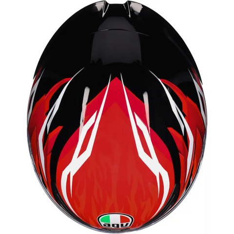 Casco AGV K1 S Lion Black/Red/White